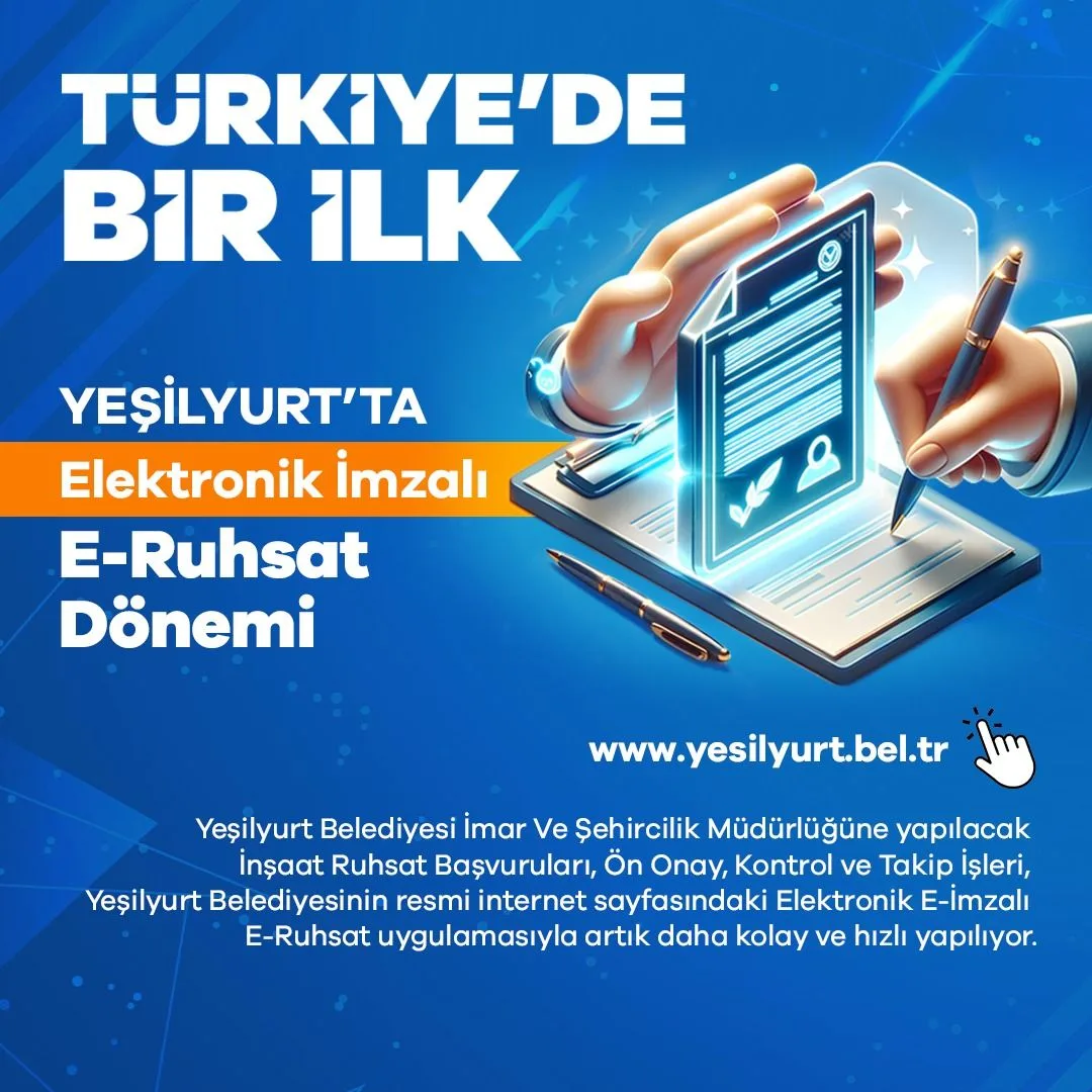 Yeşilyurt Belediyesinden Bir İlk " Dijital Belediyecilik"