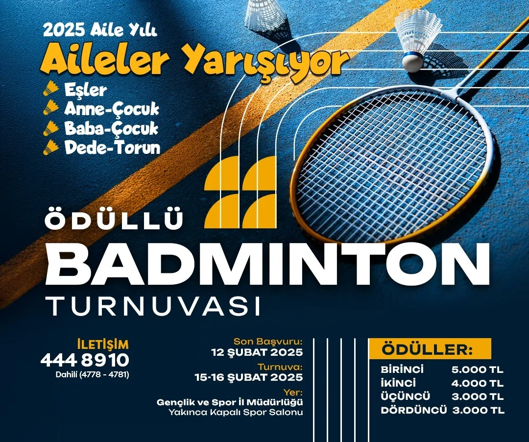 "Aileler Arası Badminton Turnuvası "
