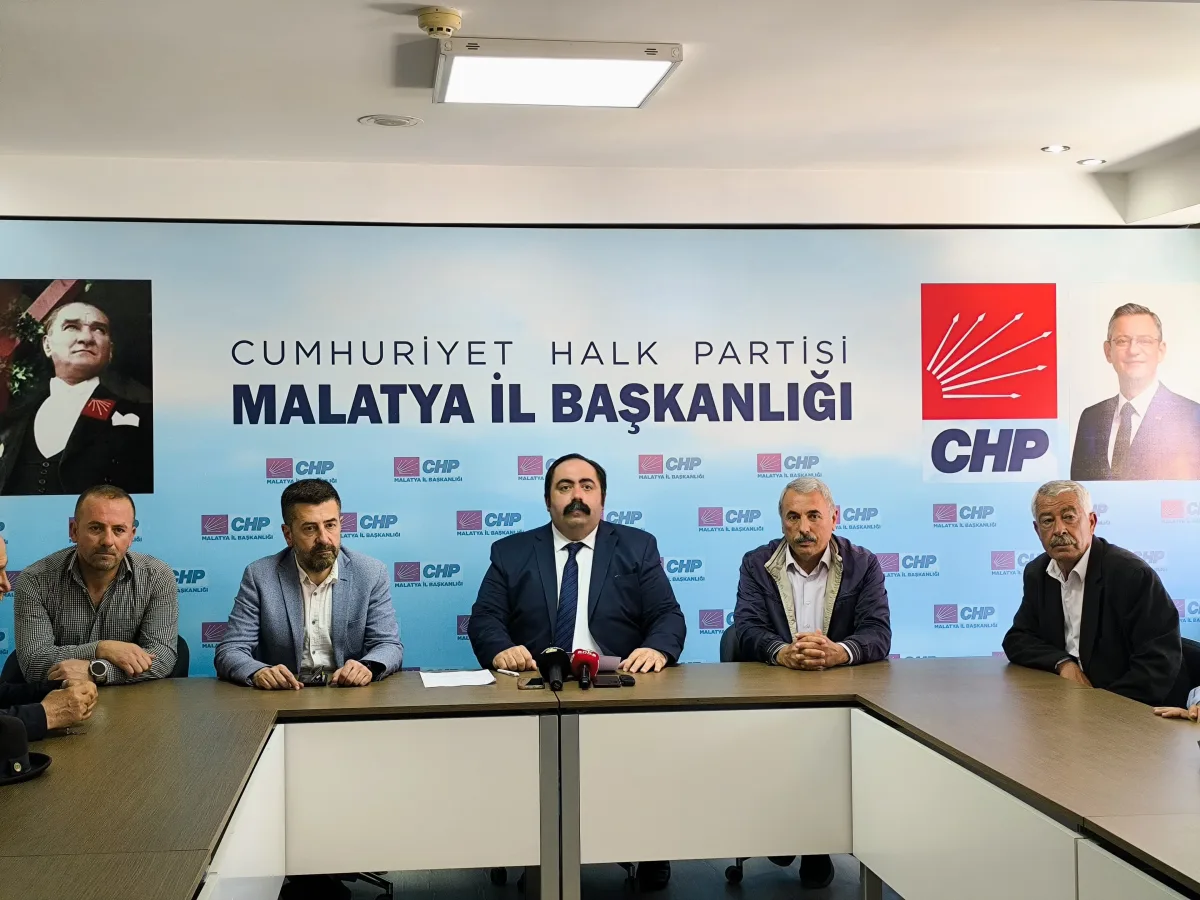 CHP İl Başkanı Yıldız, "Malatya'da Tarım Felç, Üretici Yıkılmıştır!"