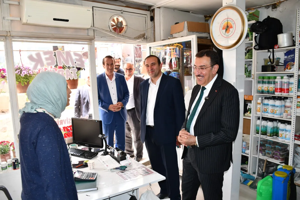 Bakan Tüfenkci, Arapgir'de Vatandaşlarla Buluştu