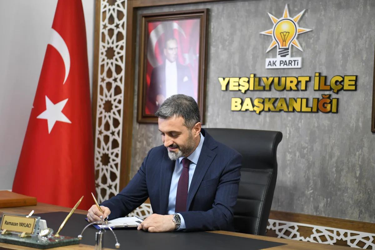 Ak Parti Yeşilyurt İlçe Başkanı Ramazan Yaylacı'dan 19 Mayıs Mesajı