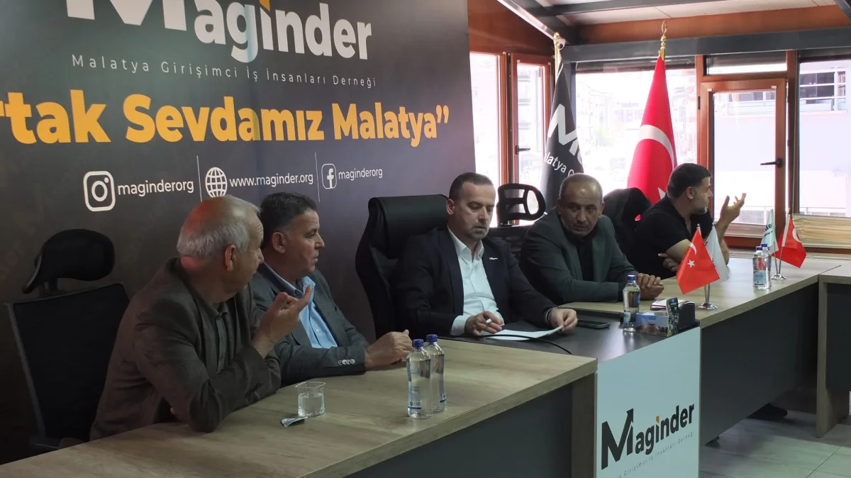 MAGİNDER'de İstişare Toplantısı: Malatya İçin Ortak Mücadele Mesajı!