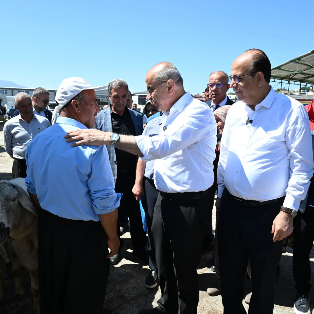 Başkan Er, "Hayvan Pazarında Hareketlilik Yaşanıyor"