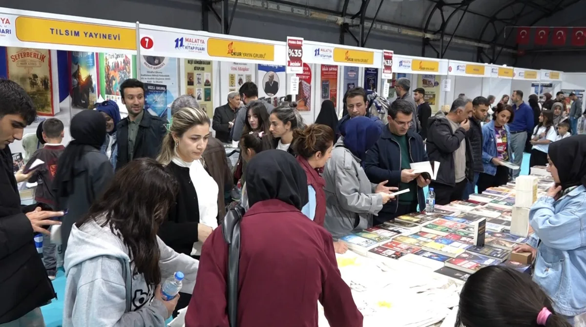 11. MALATYA ANADOLU KİTAP VE KÜLTÜR FUARI’NA YOĞUN İLGİ