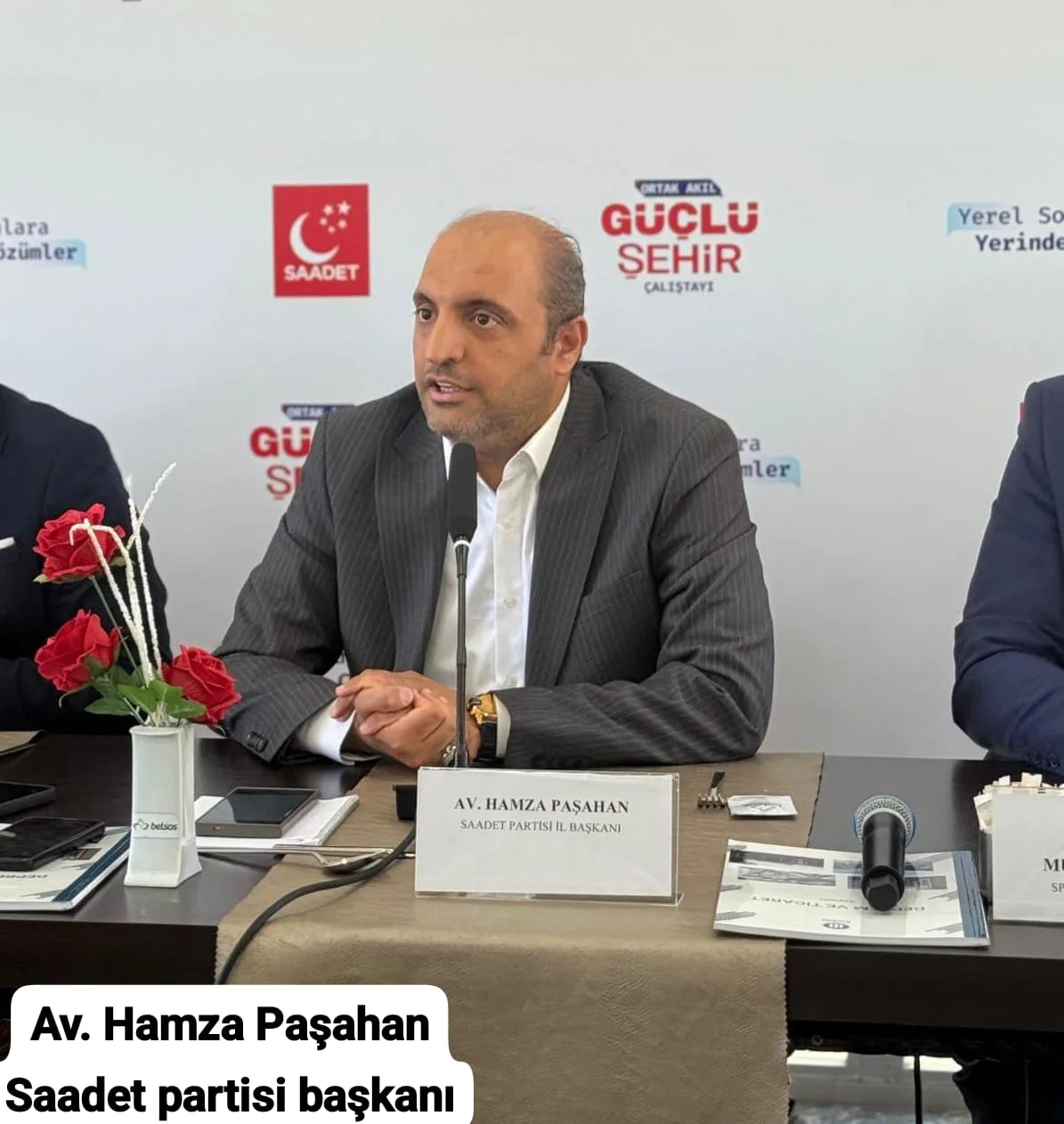Saadet Partisi İl Başkanı Av.Hamza Paşahan'dan Yeni Yıl Mesajı