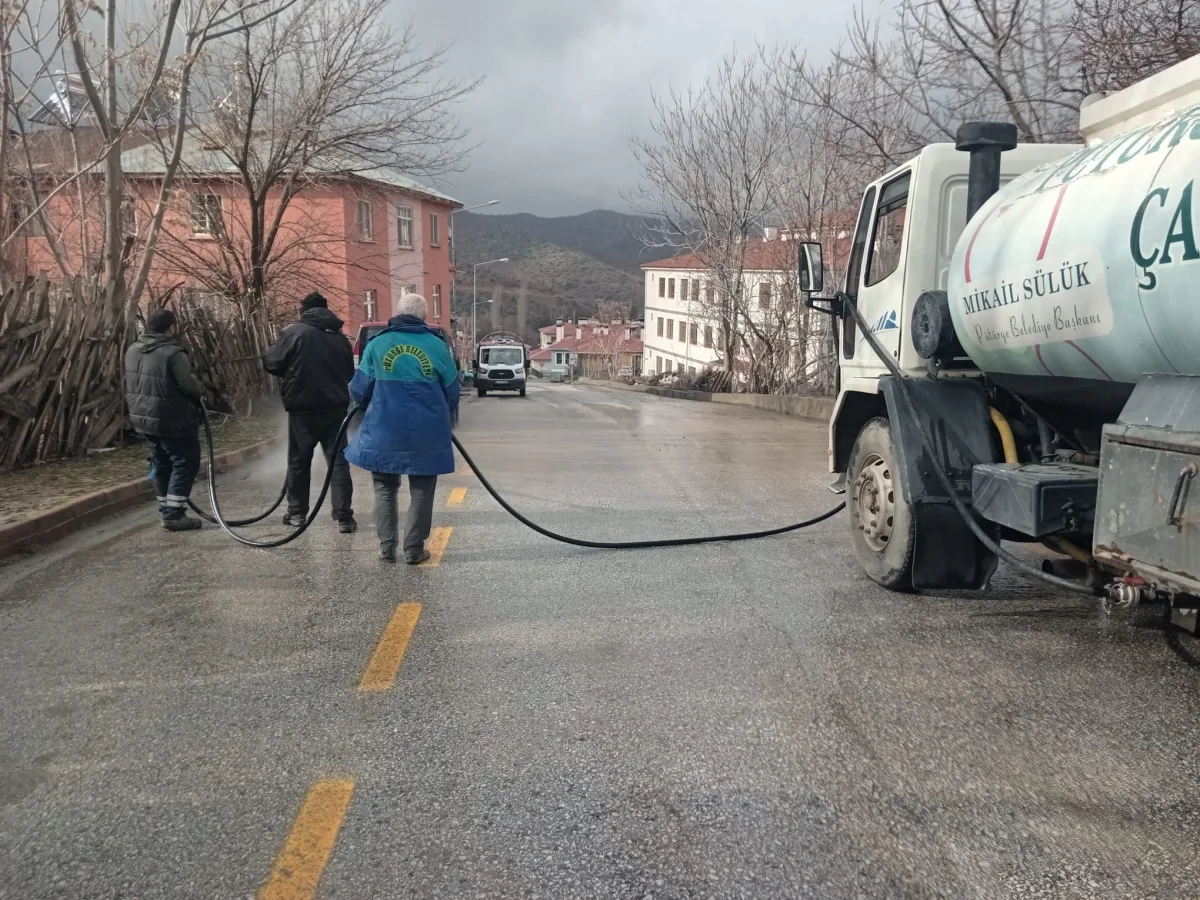 Pütürge'de Kapsamlı Temizlik Çalışması