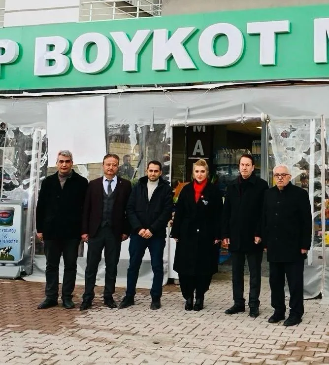 Milletvekili Ölmeztoprak'tan Kop Boykot Market'e Ziyaret