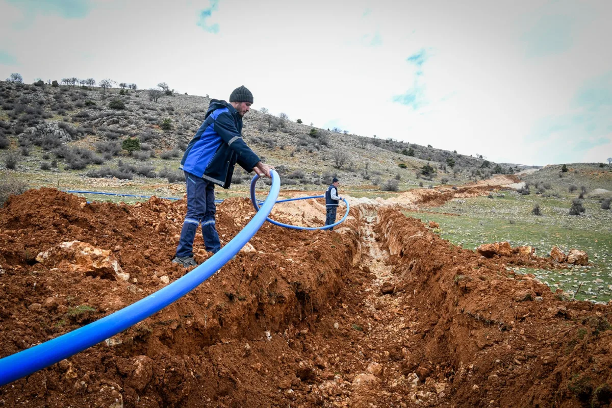 MASKİ’DEN YAYLACIK’A 6.500 METRELİK ALTYAPI