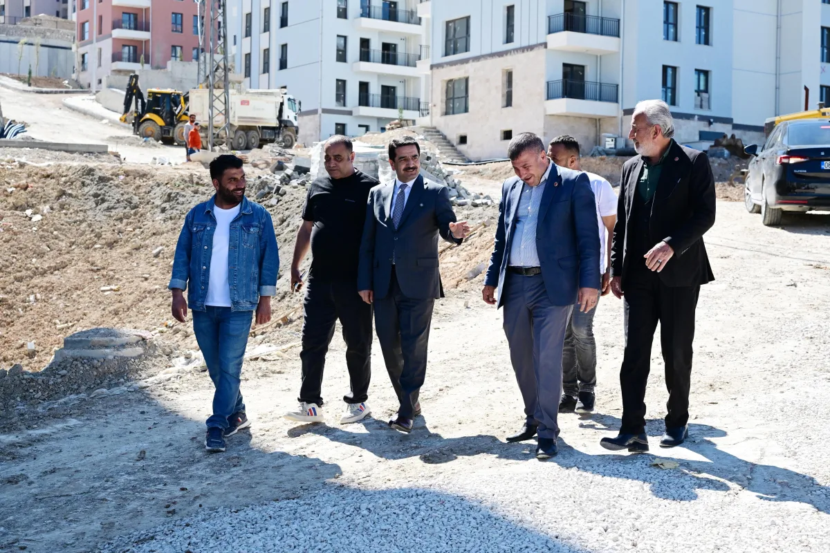 Başkan Taşkın, Taştepe Rezerv Alanında İncelemelerde Bulundu