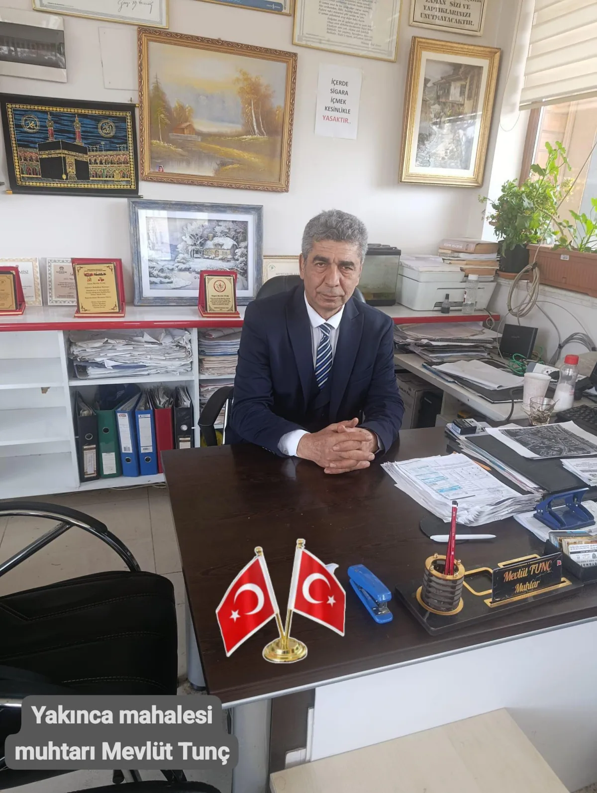 Yakınca Mahallesi Muhtarı Mevlüt Tunç'tan Anneler Günü Mesajı