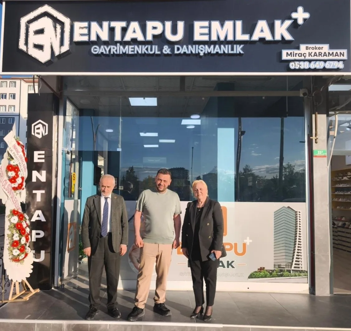 Malatya’da “ENTAPU” Emlak Ofisi Görkemli Törenle Açıldı