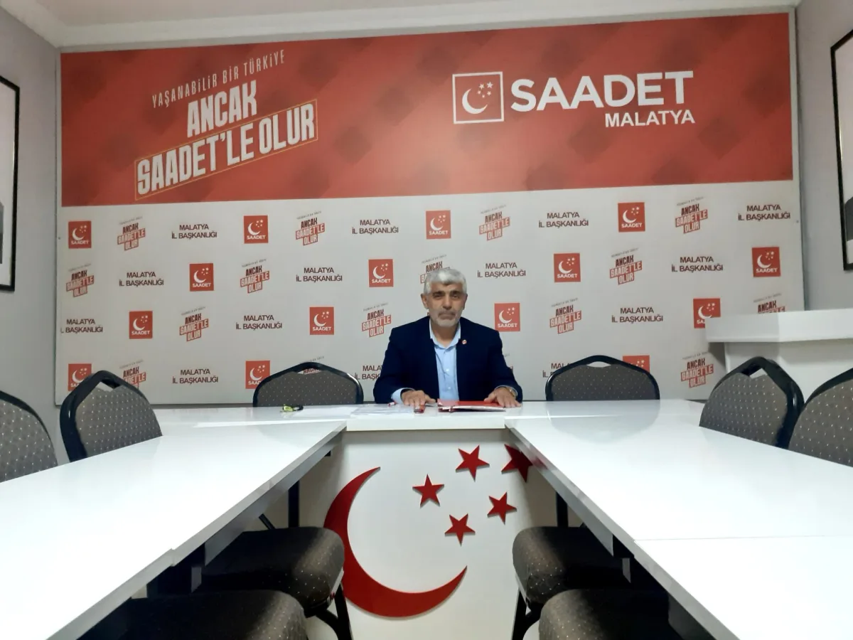 Saadet Partisi Yeşilyurt İlçe Başkanı Nihat Şahin'den Dünya Çiftçiler Günü Mesajı