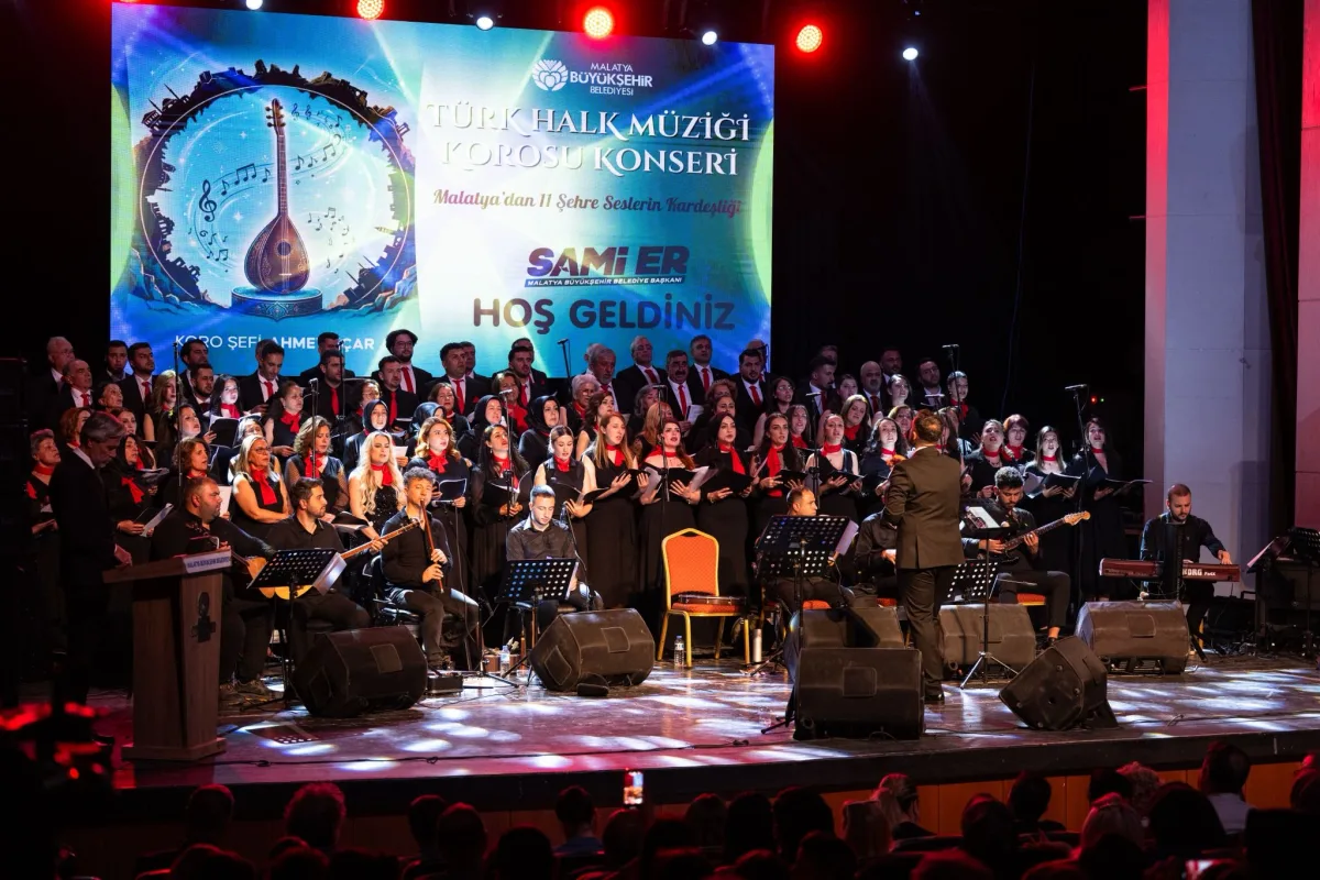 "Malatya'dan 11 Şehre Seslerin Kardeşliği" Konseri Yoğun İlgi Gördü