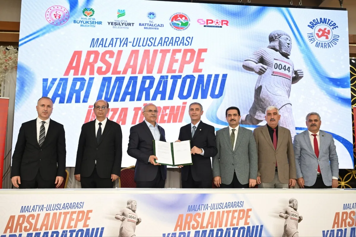 Arslantepe Yarı Maratonu’nun Protokolü İmzalandı