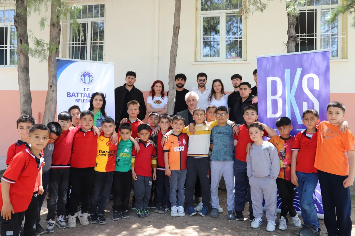 Battalgazi'de Çocuklar Bayrama Hazırlandı