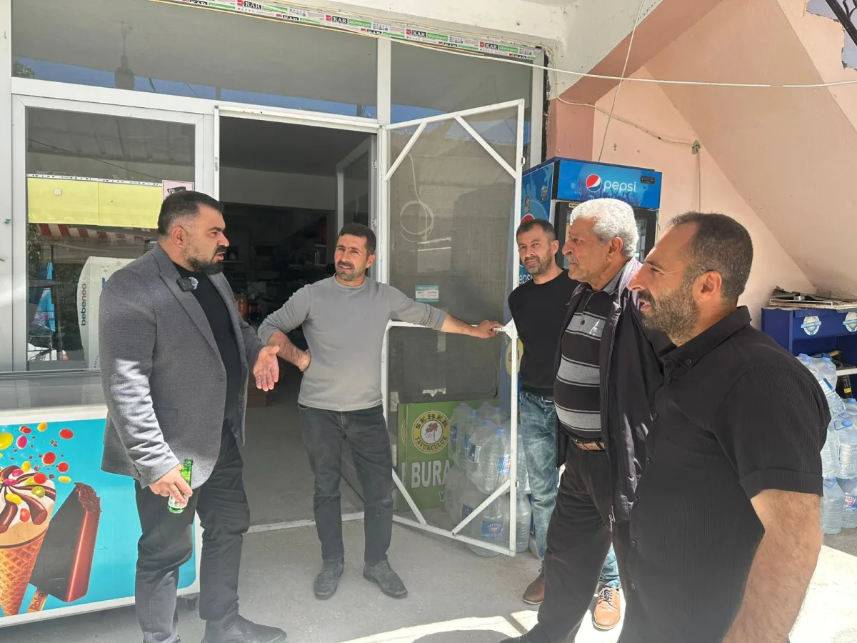 Ak Parti Hekimhan İlçe Başkanı Akyüz'ün Yoğun Bayram Mesaisi