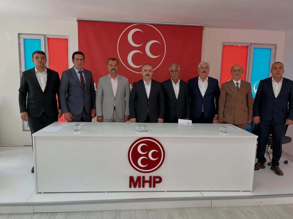MHP Malatya'da 7 İlçe Başkanlığına Yeni Atama