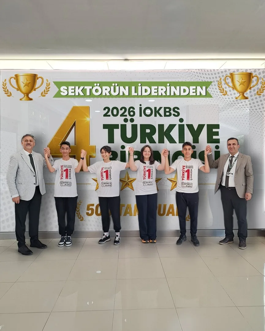 Çamlıca Koleji’nden Türkiye Çapında Gururlandıran Başarı