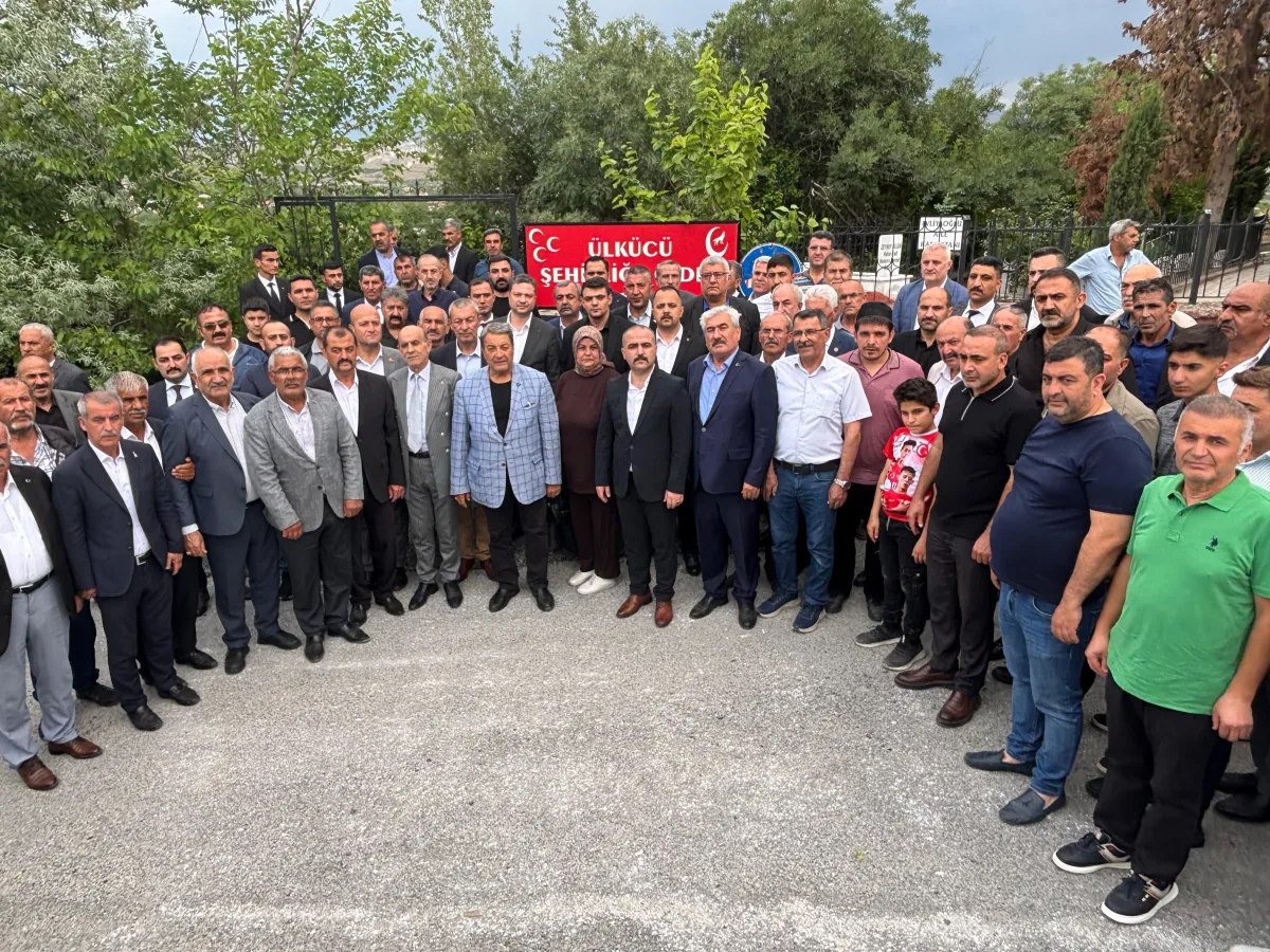 MHP'nin Yeni Yönetiminden İlk Ziyaret Ülkücü Şehitliğine