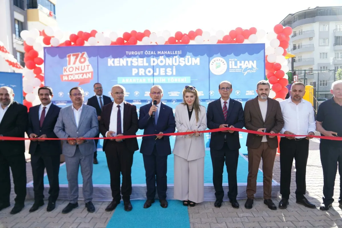 Yeşilyurt Belediyesi'nden Şehrin İnşasına Bir Katkı Daha