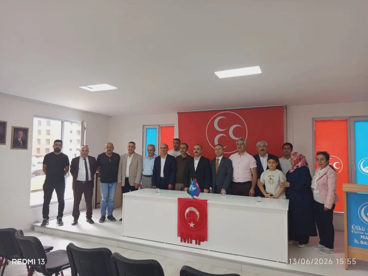 AKÇADAĞDER Genel Merkezi'nden MHP Teşkilatına Hayırlı Olsun Ziyareti