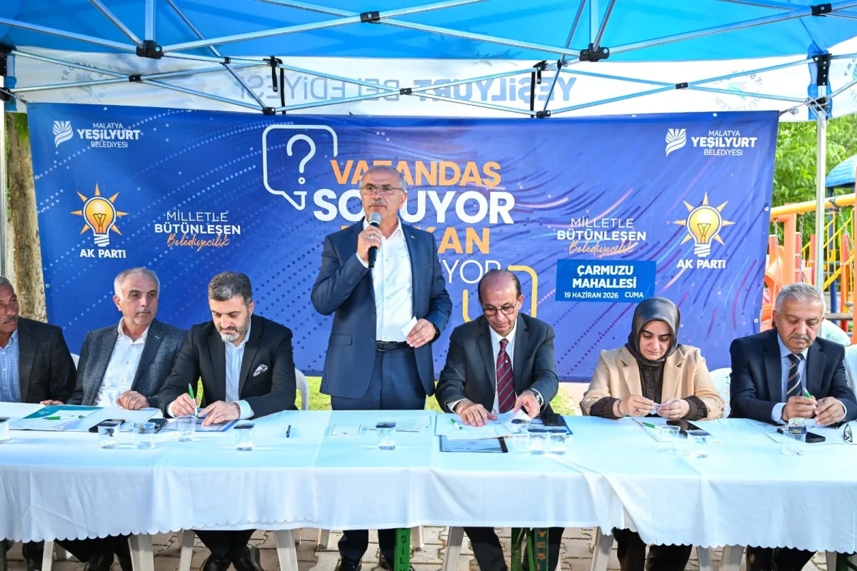 Büyükşehir Belediye Başkanı Sami Er, Çarmuzuluların sorularını yanıtladı