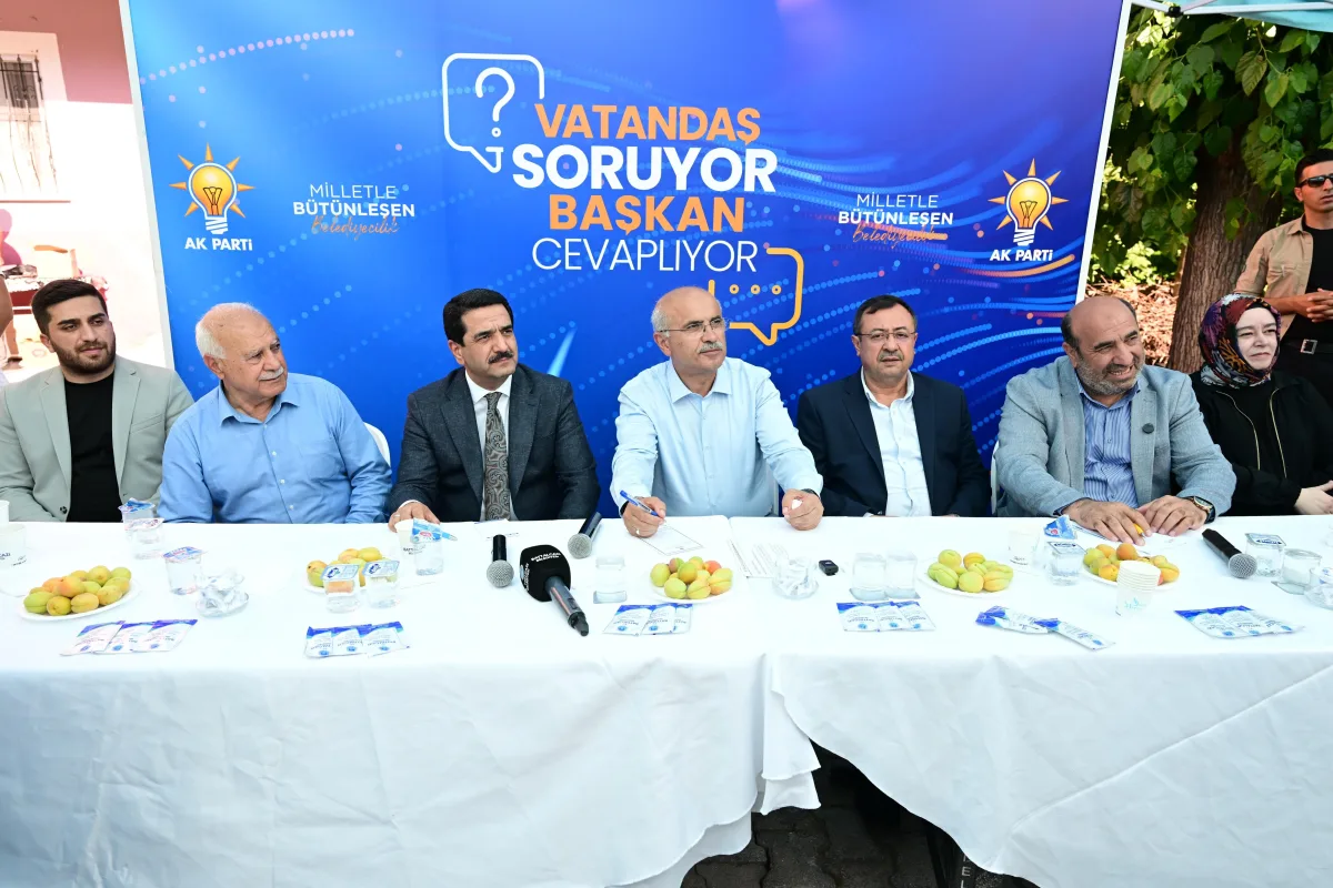 Battalgazi'de "Vatandaş Soruyor, Başkan Cevaplıyor"Buluşması
