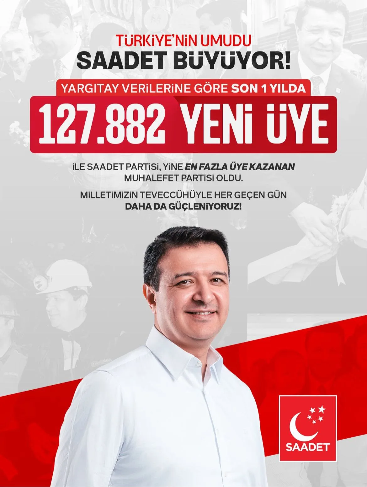 Saadet Partisi Malatya İl Başkanı Hamza Paşahan:"Saadet Partisi Büyüyor"