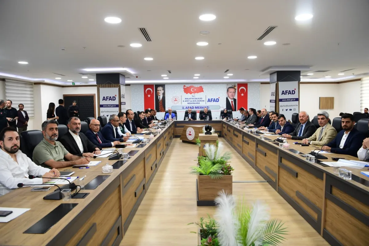 AFAD değerlendirme ve koordinasyon toplantısına katılan Başkan Er: "MALATYA İYİ BİR KONUMDA"