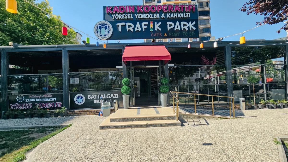 Battalgazi Belediyesi Kadın Kooperatifi,Trafik Park'ta Hizmet Vermeye Başladı