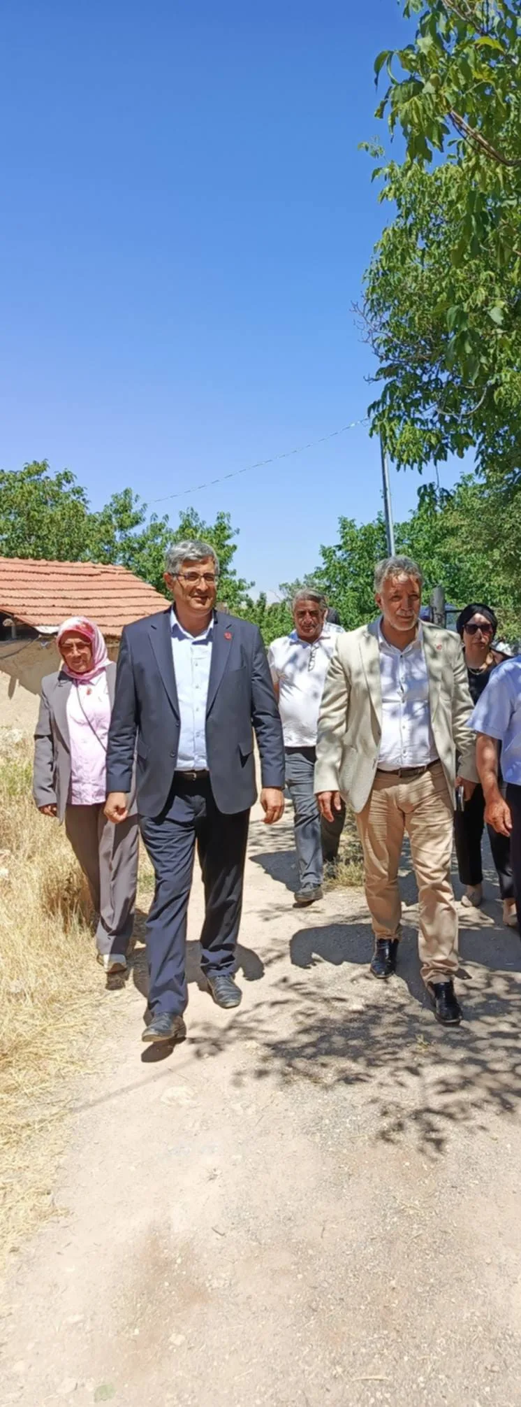 BBP Heyetinden Akçadağ Çıkarması:"Kayısıda Üreticinin Emeği Korunurken Dünya Pazarı da Kaybedilmemelidir"