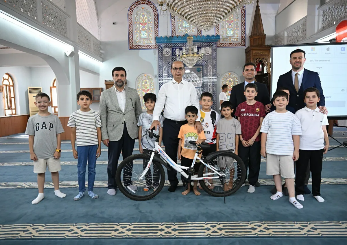 Başkan Geçit:"Rotamız Cami Neşesi"Etkinliğinde Çocukların Coşkusuna Ortak Oldu