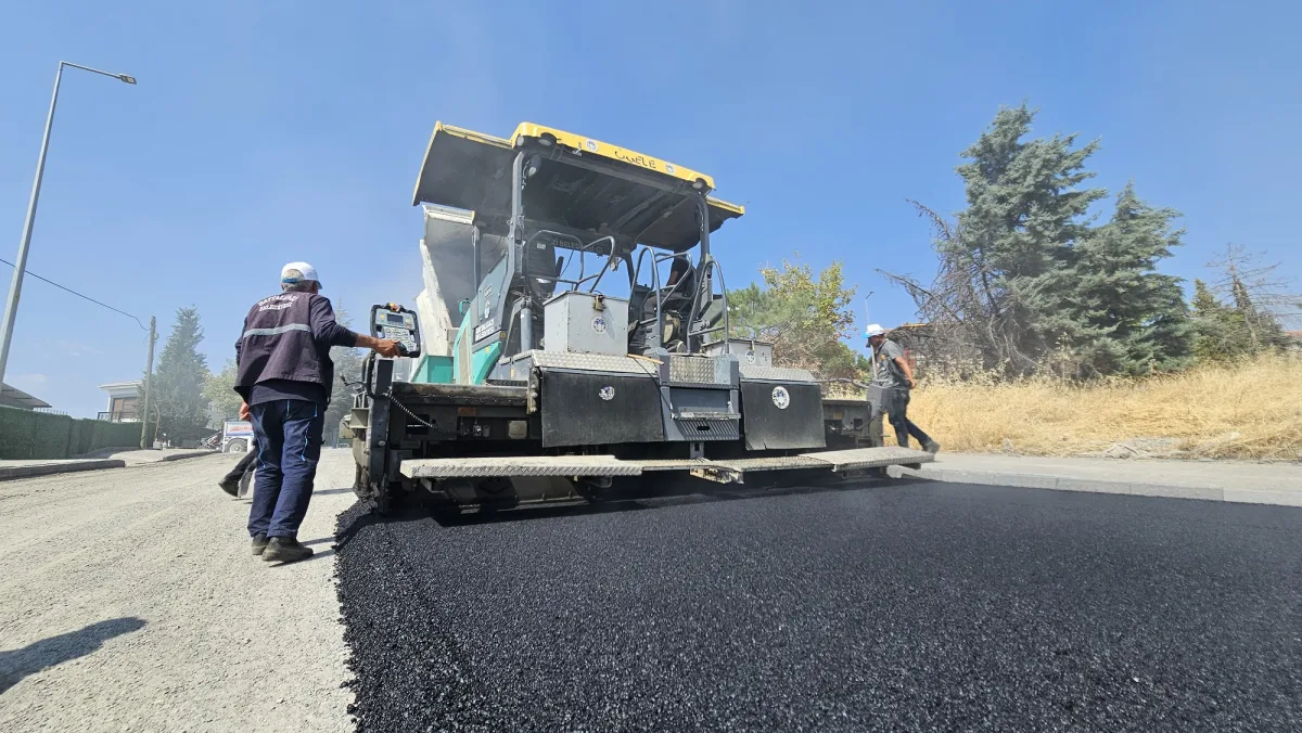 Battalgazi'de Yollar Asfaltla Yenileniyor