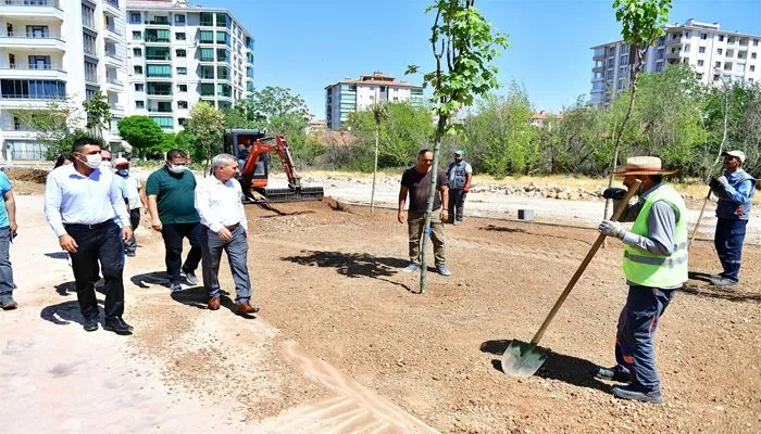 Horata’da yeşillendirme çalışmalarını incelendi