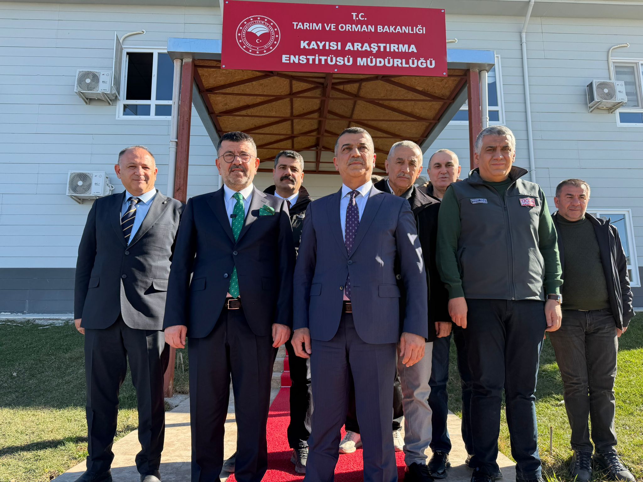 AĞBABA’DAN KAYISI ARAŞTIRMA MÜDÜRLÜĞÜ VE TARSİM’E ZİYARET