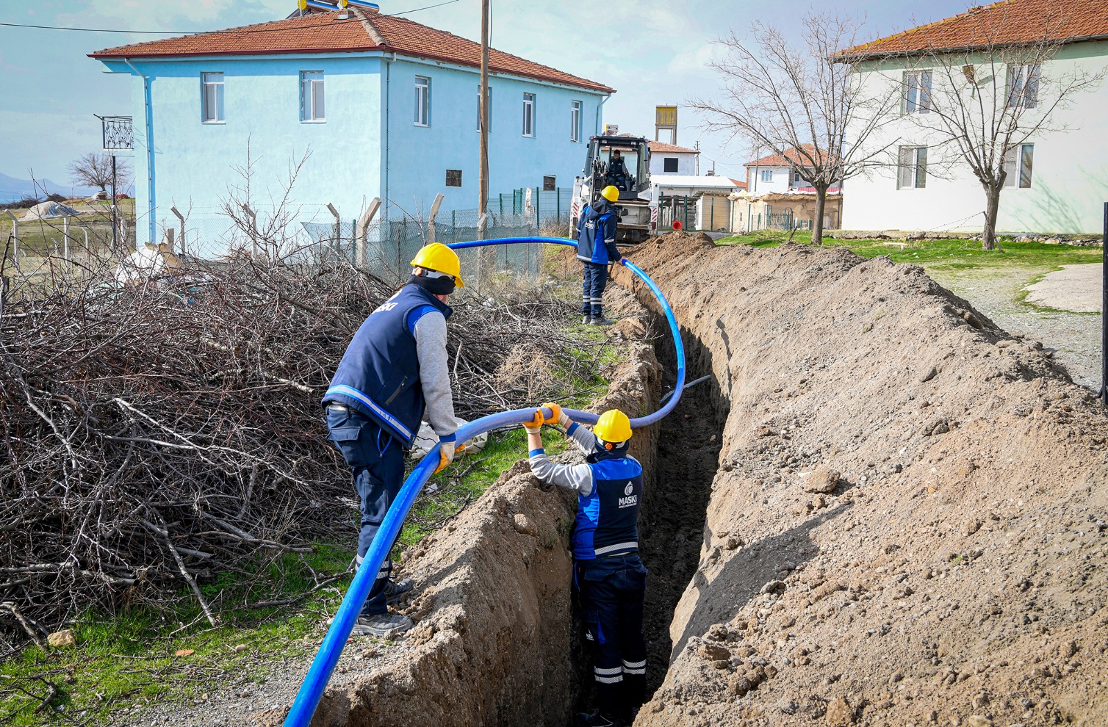 ARGUVAN İLÇESİ İÇMECE MAHALLESİ’NİN 40 YILLIK İÇMESUYU ALTYAPISI YENİLENDİ