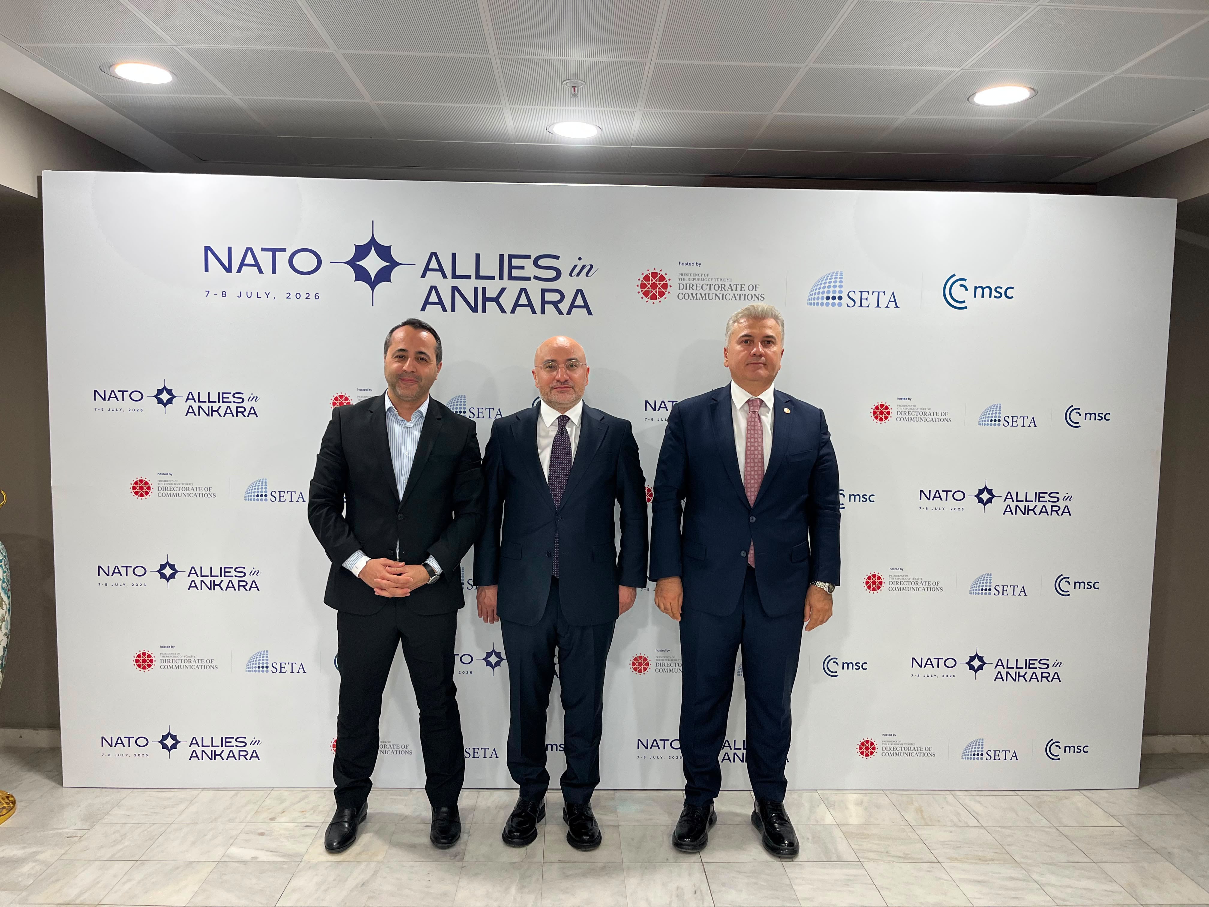 Babacan,NATO Zirvesi Kapsamında Ankara Programına Katıldı