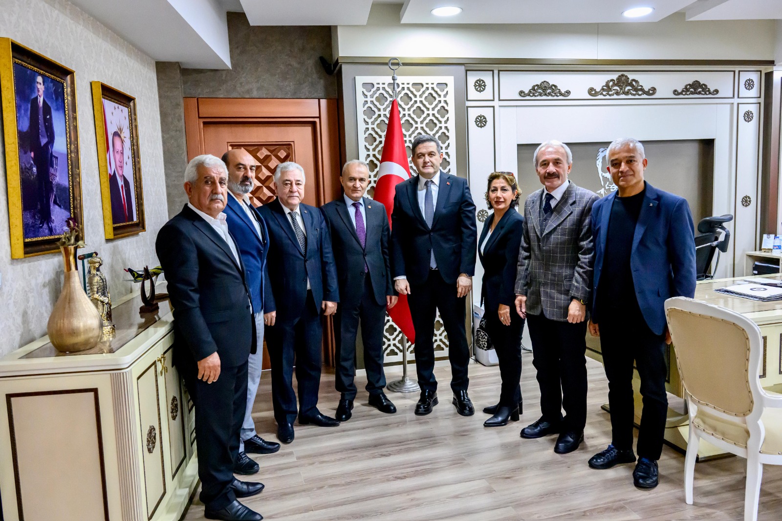 Başkan Dağ:"Emniyet Müdürümüz Kayhan Ay'ın Çalışmalarını Takdir Ediyoruz"