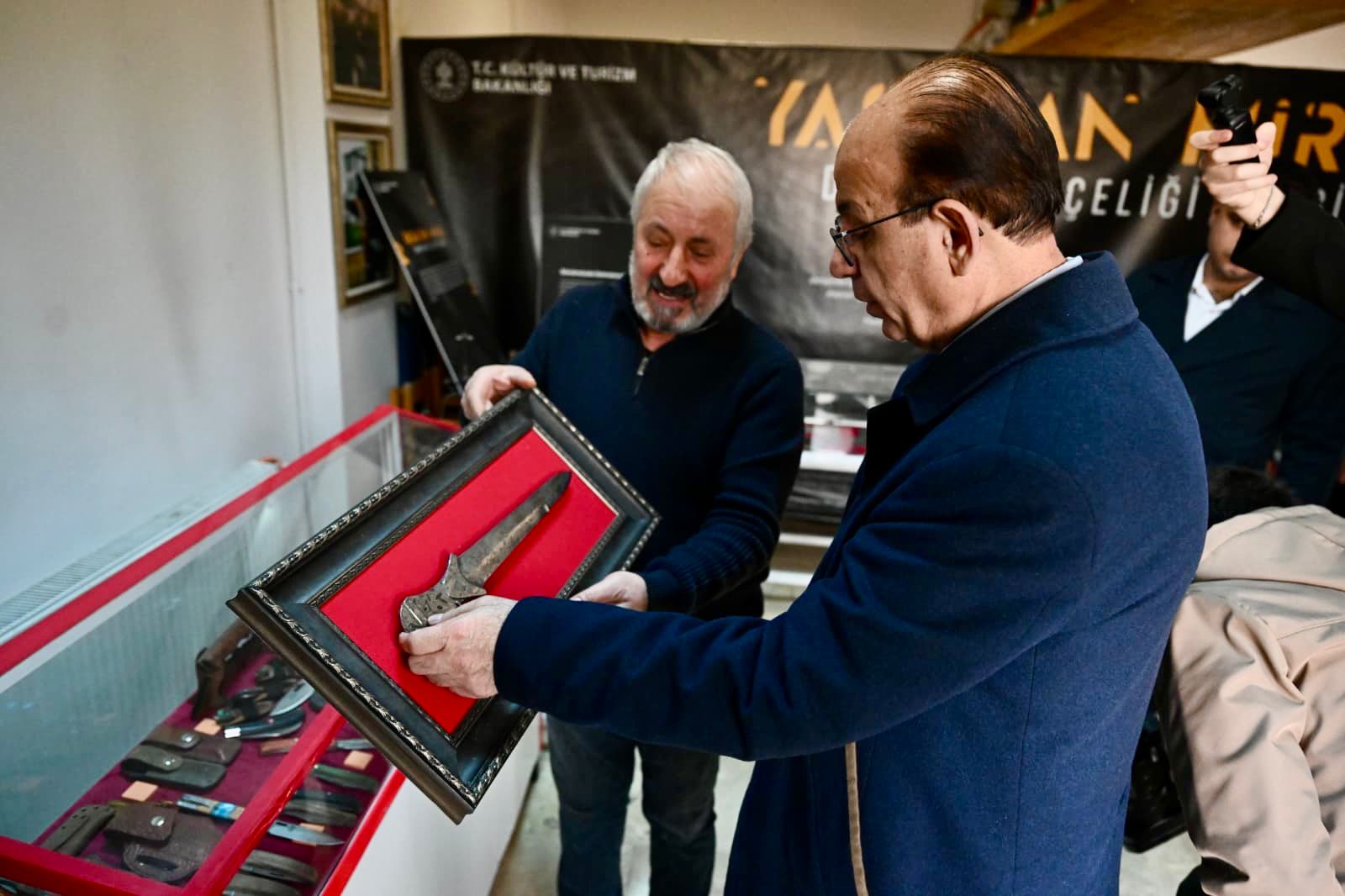 Başkan Geçit'ten 'Bir Değer Bir Ömür' ve 'Yaşayan Miras' Ziyaretleri