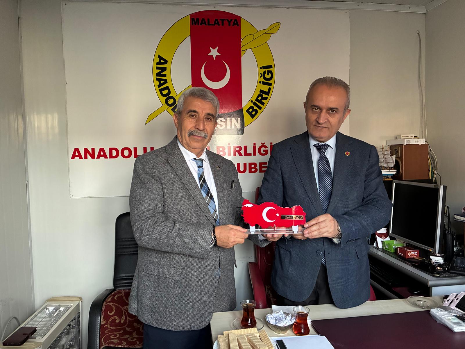 Başkan Günata'dan Anadolu Basın Birliğine Ziyaret