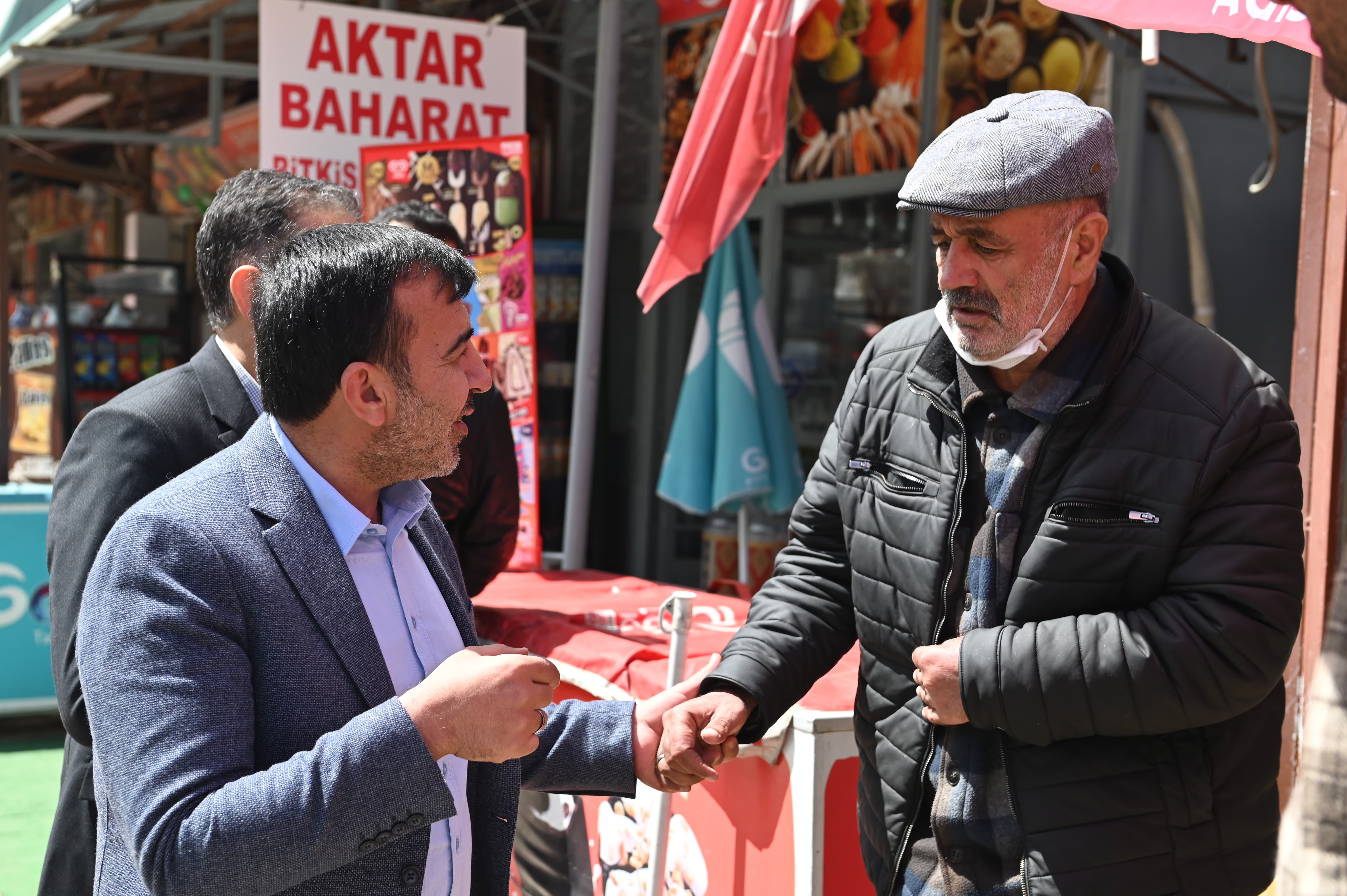 Başkan Sülük'ten Esnaf Çıkartması:"Daima Yanınızdayız"