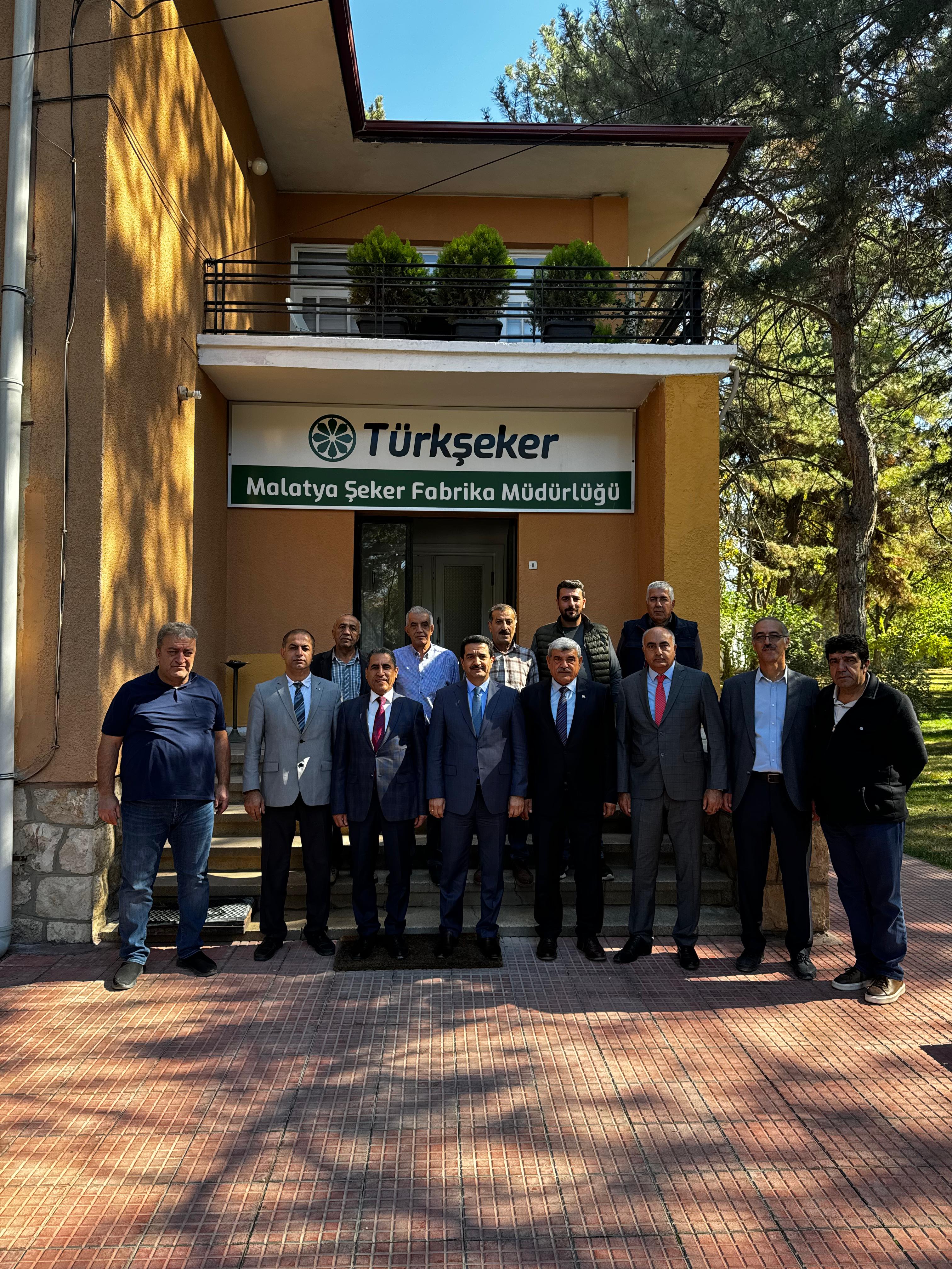 Başkan Taşkın'dan Şeker Fabrikasına Ziyaret