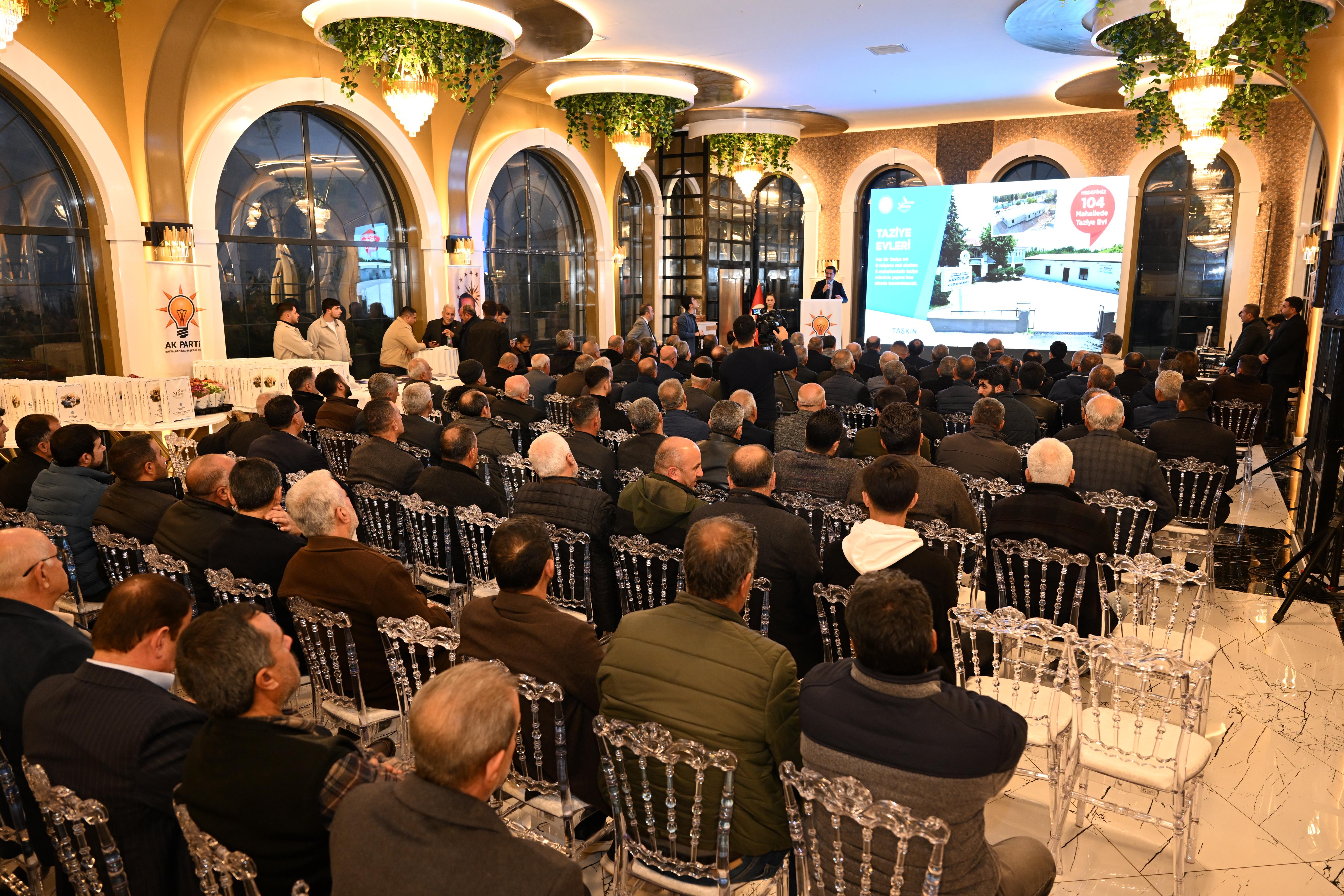 Başkan Taşkın:"Battalgazi'de Hizmet Süreci Devam Ediyor"