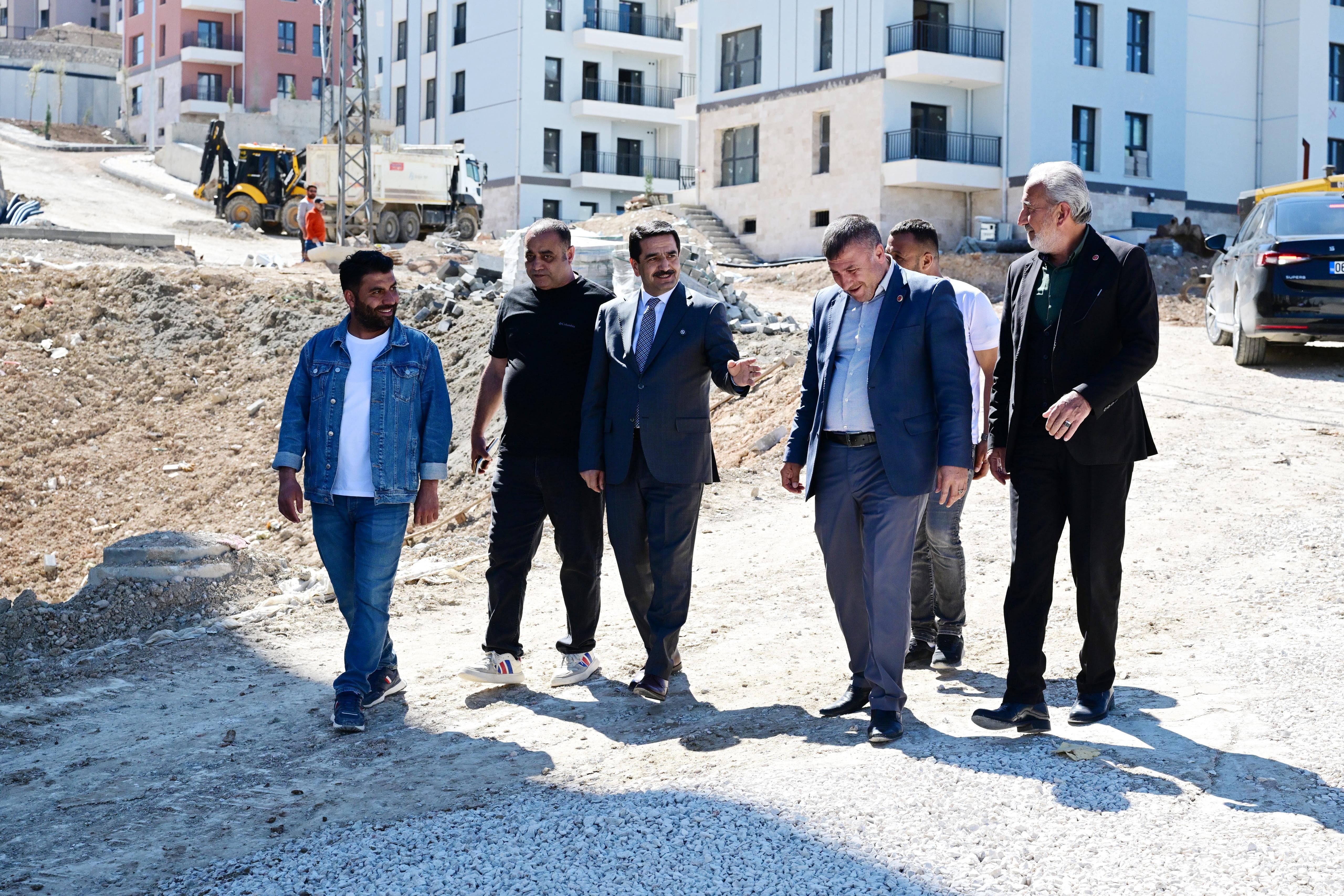 Başkan Taşkın, Taştepe Rezerv Alanında İncelemelerde Bulundu