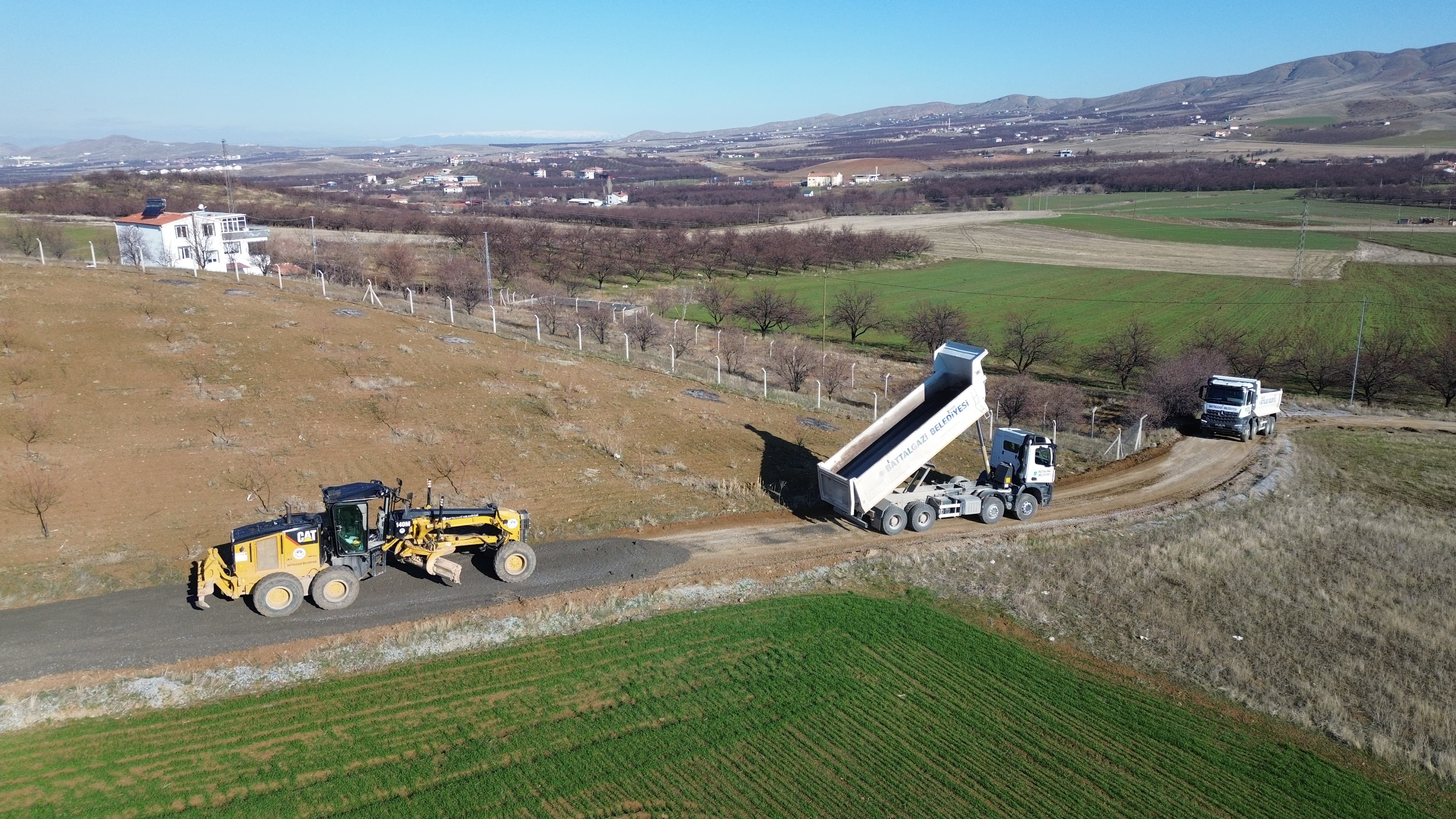 Battalgazi Belediyesi Yenice Mahallesi'nde Alt Serim Çalışması Yaptı