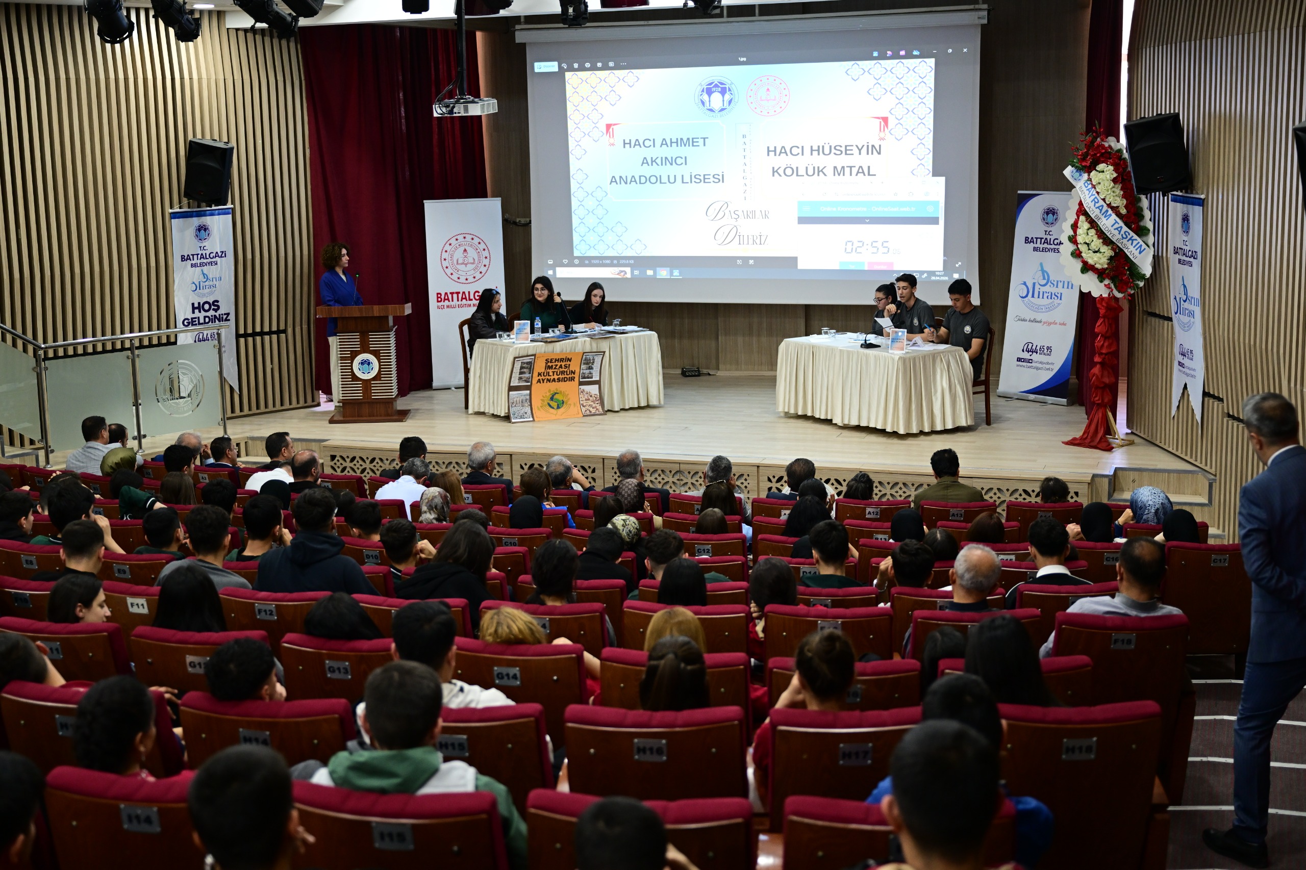 Battalgazi'de Liseler Arası Münazara Yarışması Tamamlandı