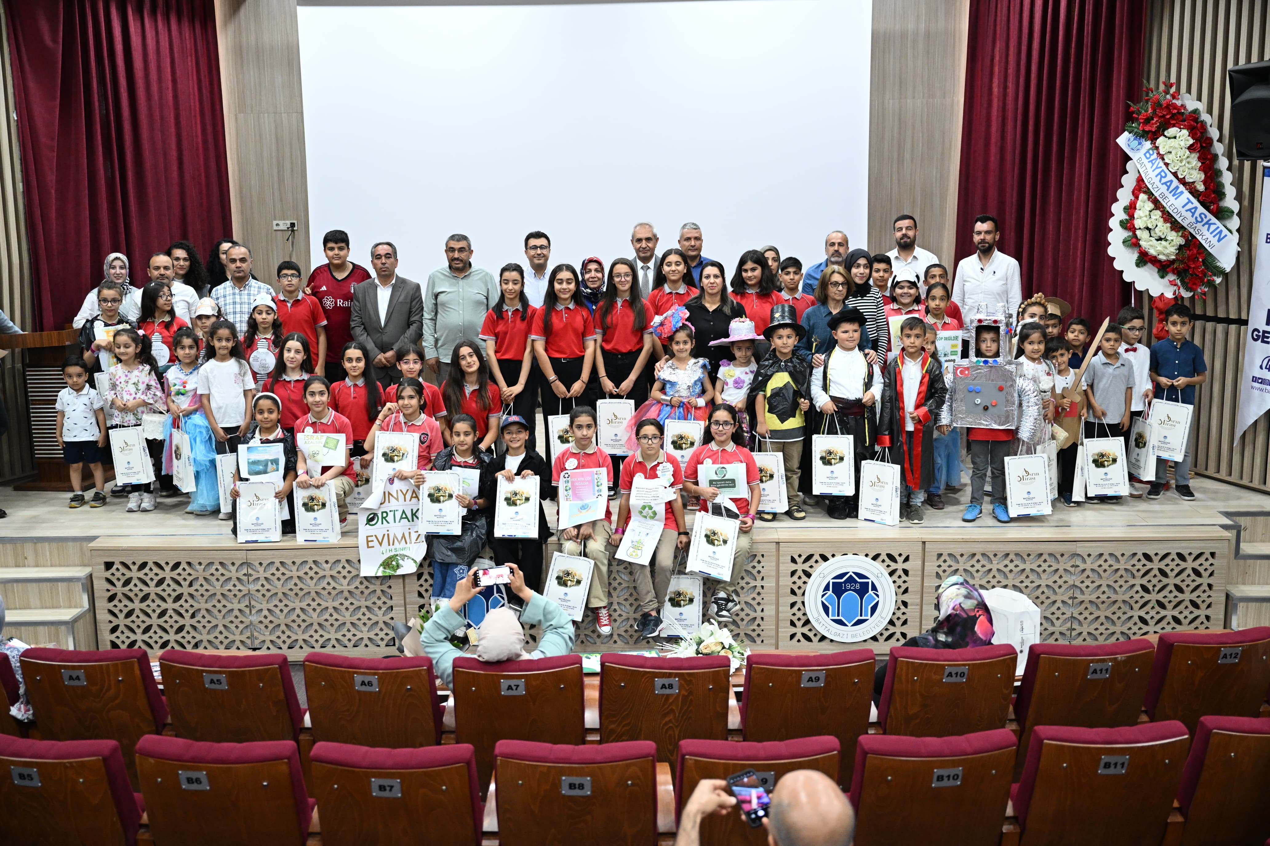 Battalgazi'de Miniklerden Geri Dönüşüm Etkinliği