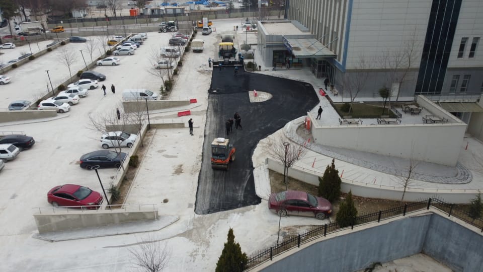 Battalgazi Devlet Hastanesi Otoparkı Yenilendi