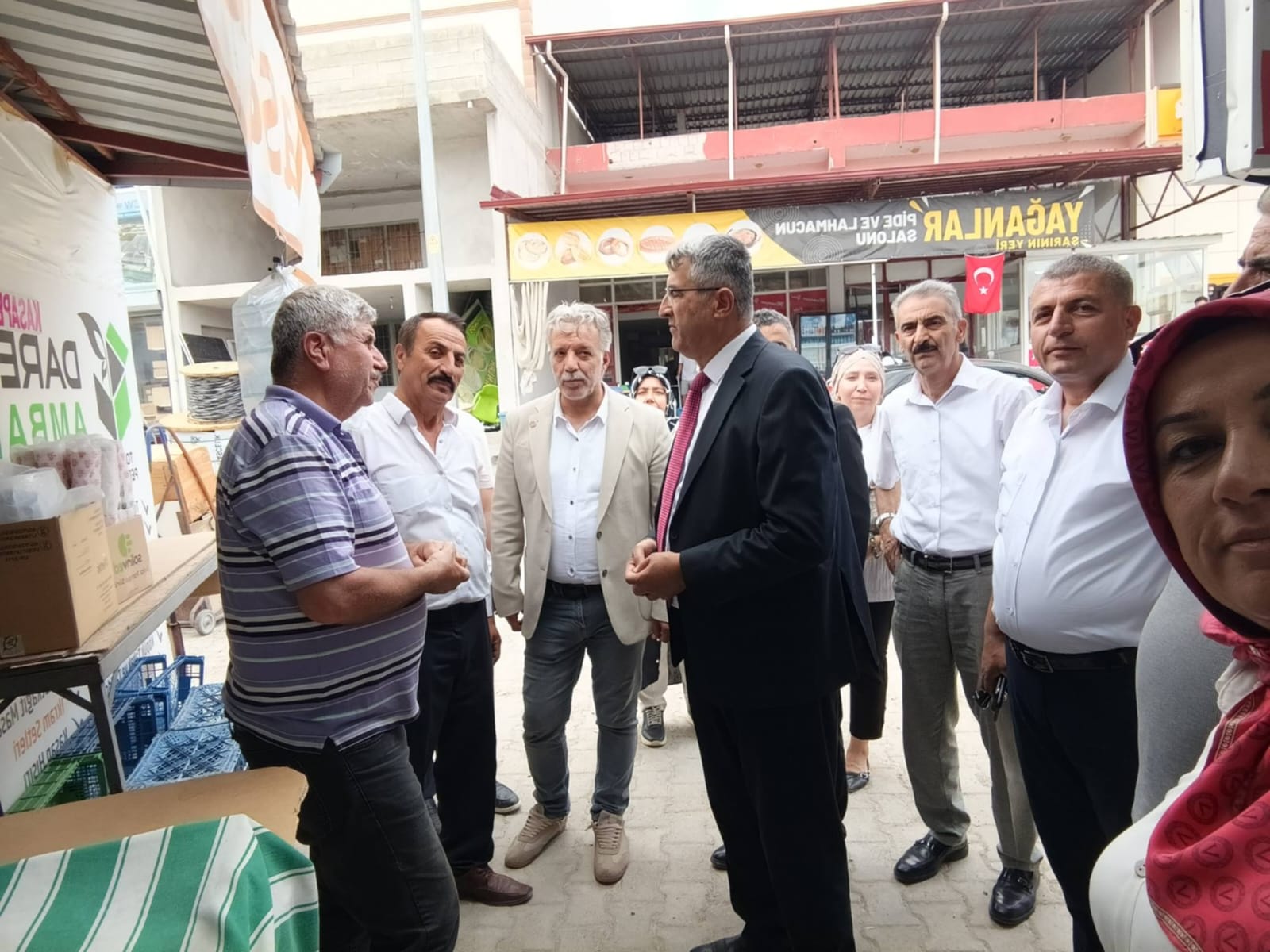 BBP Darende'de Esnaf ve Vatandaşın Taleplerini Dinledi