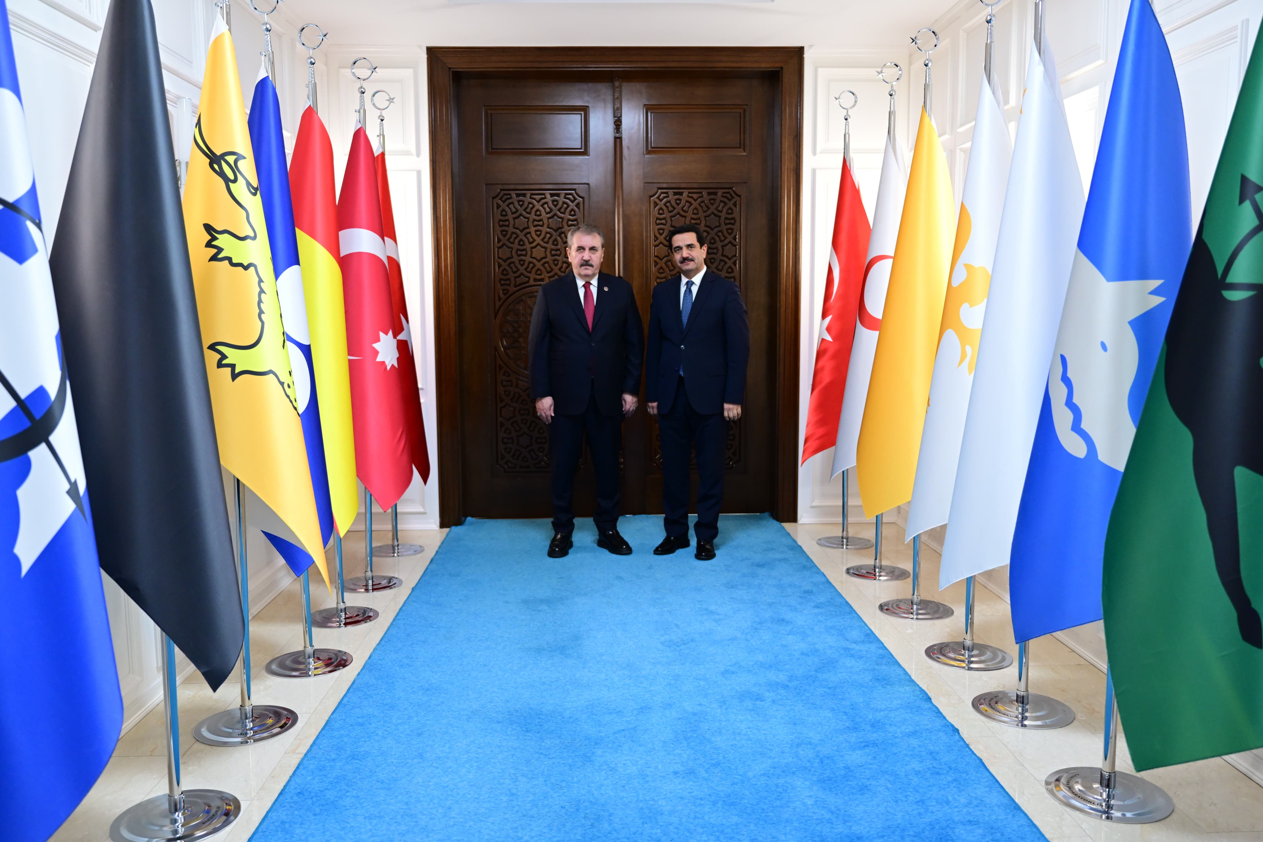 BBP Genel Başkanı Mustafa Destici'den Başkan Taşkın'a Ziyaret